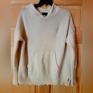 Nili Lotan Wool/Silk Hoodie Sweater